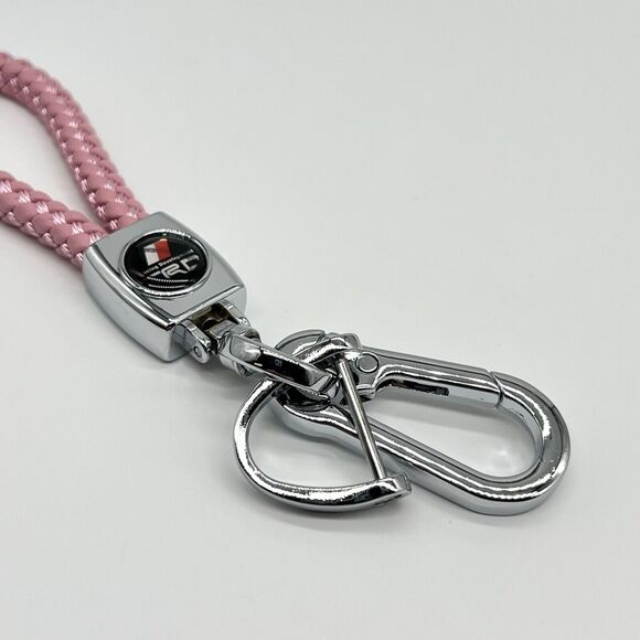 TRD Pink Rope Key Chain Clip Holder for Toyota Racing Development Tundra Tacoma - Picture 7 of 9